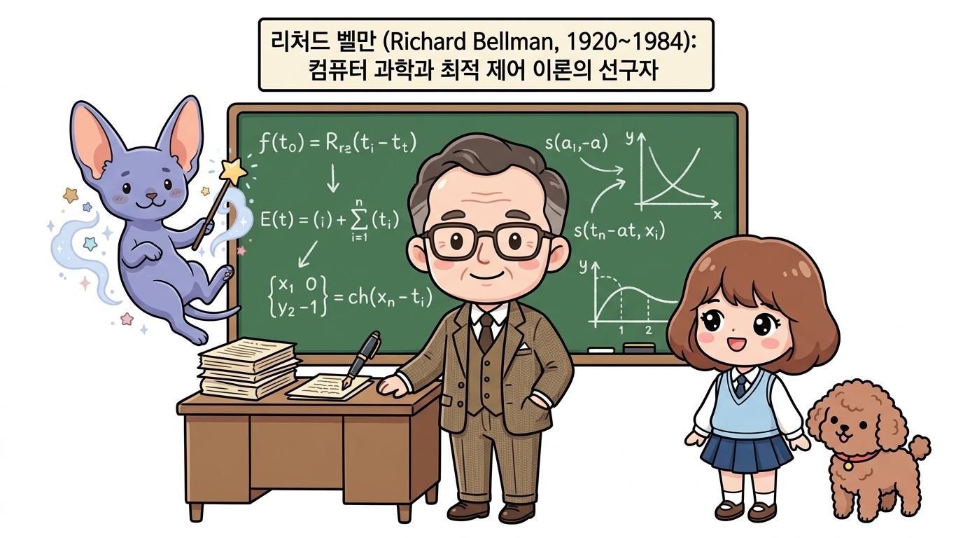 컴퓨터 과학과 최적 제어 이론의 선구자 리처드 벨만