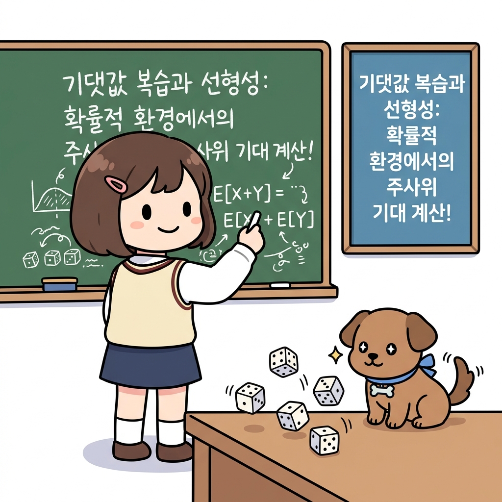 가치 함수 식 06.4 대입 및 기댓값의 선형성 설명