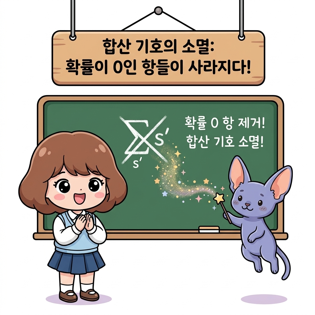 합산 기호가 사라지는 과정