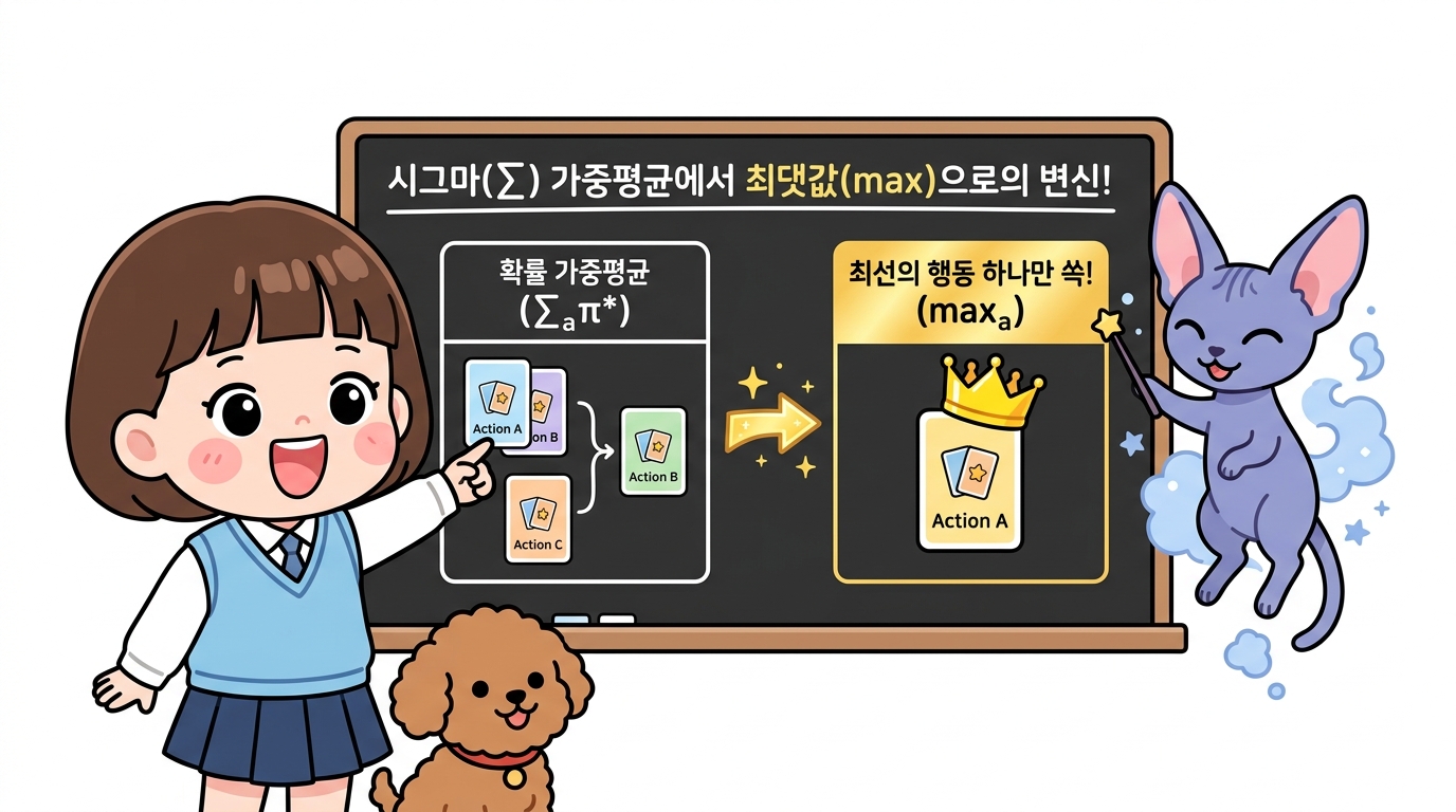 시그마 가중평균에서 최댓값(max)으로의 변신