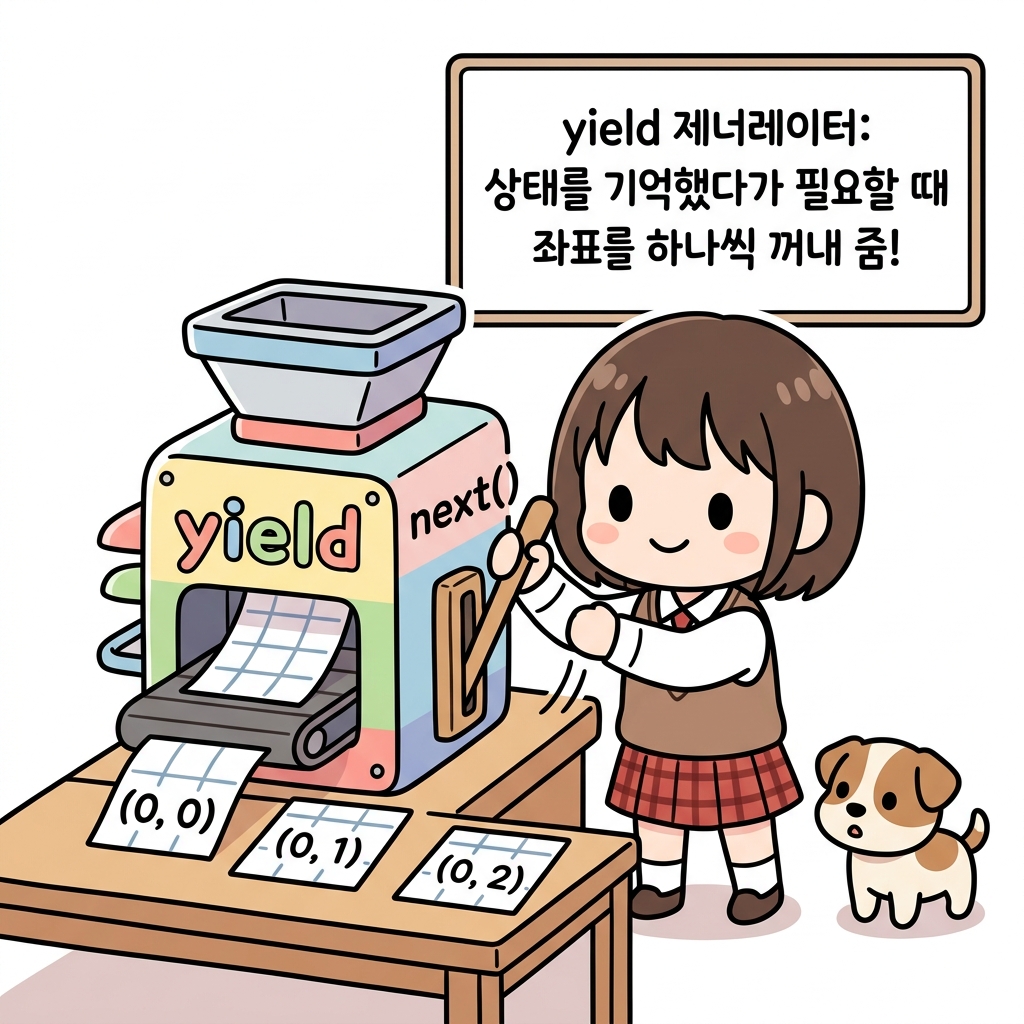 @property 데코레이터와 yield의 동작 구조