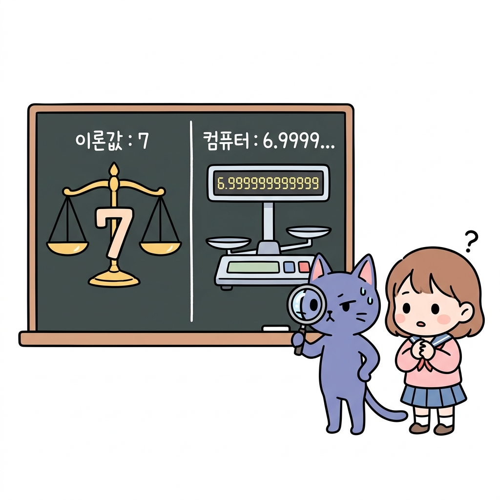 부동소수점 계산 오차