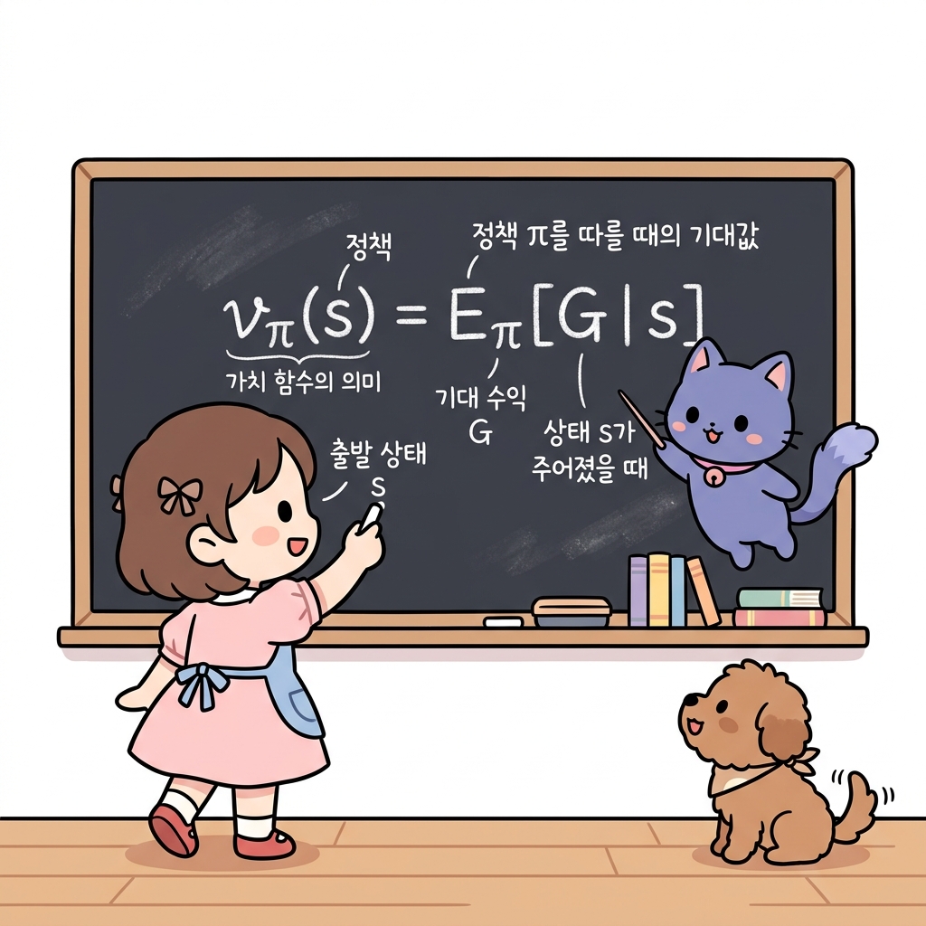 가치 함수 수학적 정의
