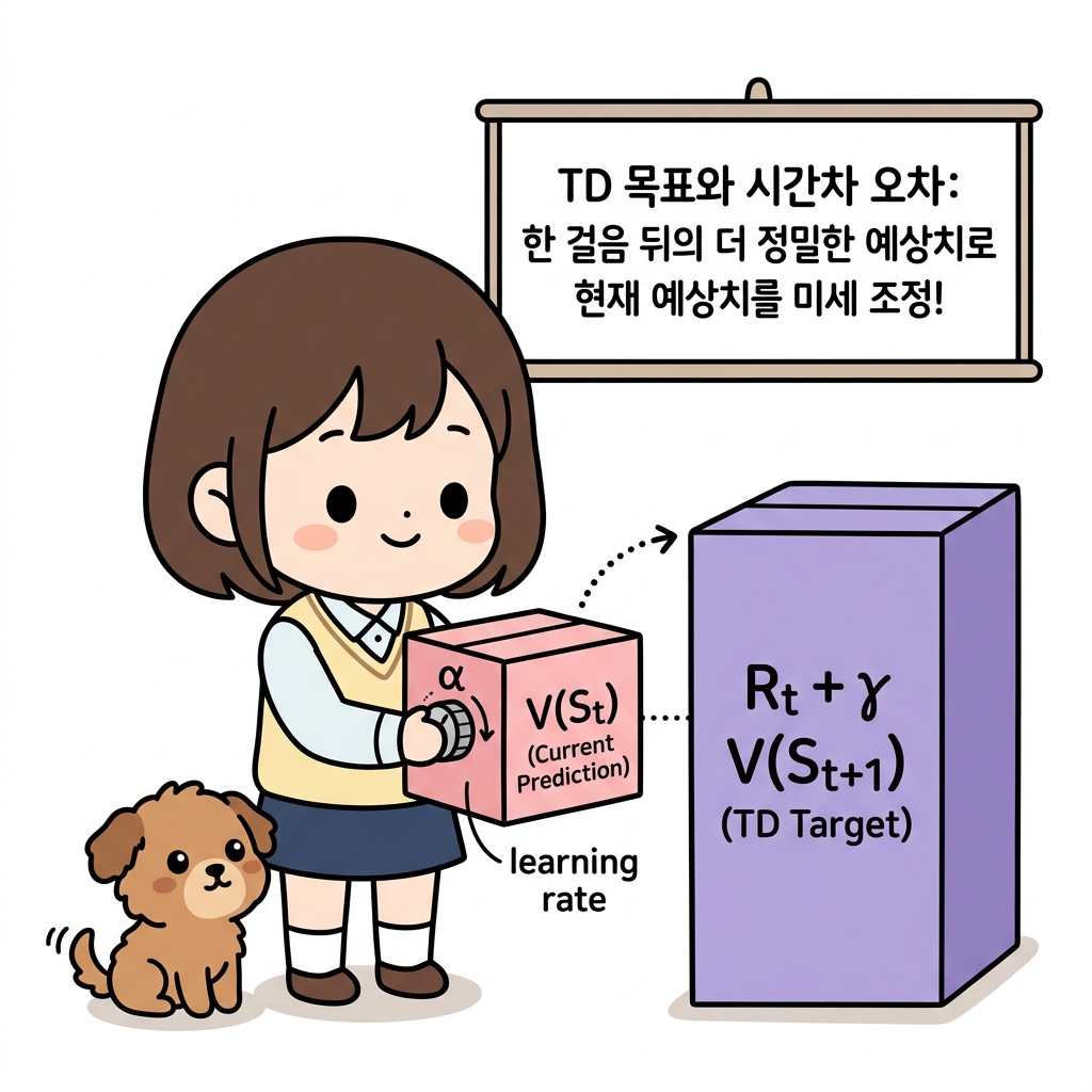 TD 목표와 시간차 오차